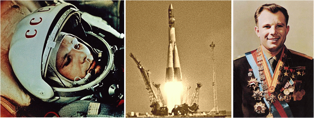 12 апреля 1961 года, «поехали!». хроника событий дня. старт космического корабля «восток» с юрием гагариным с космодрома «байконур». день космонавтики.