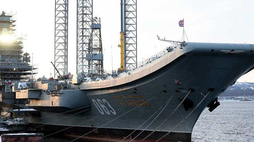 «адмирал кузнецов». как единственный авианосец россии угнали