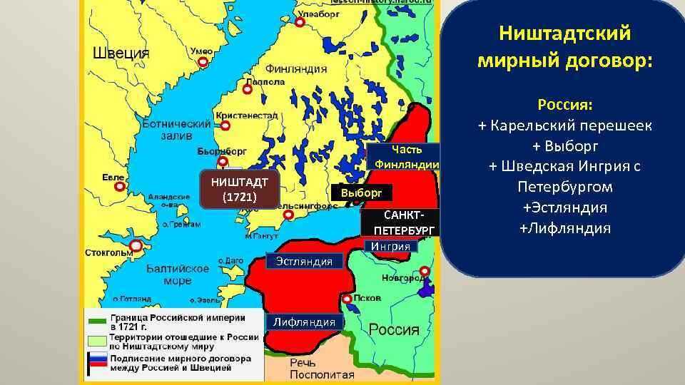 К 300-летию ништадтского мирного договора  в 1721 г.  рождение империи всероссийской.