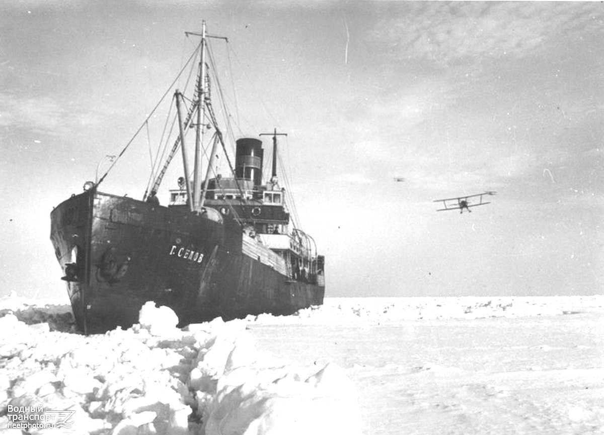 13 января 1940 года закончился дрейф во льдах арктики ледокола «георгий седов» -
