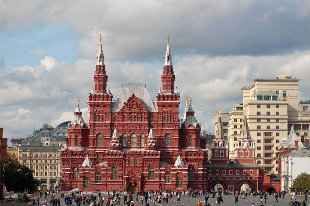 Государственный исторический музей на красной площади