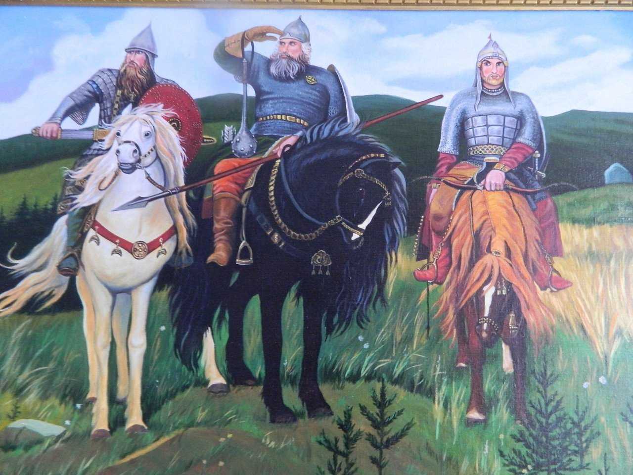 «богатыри» васнецова