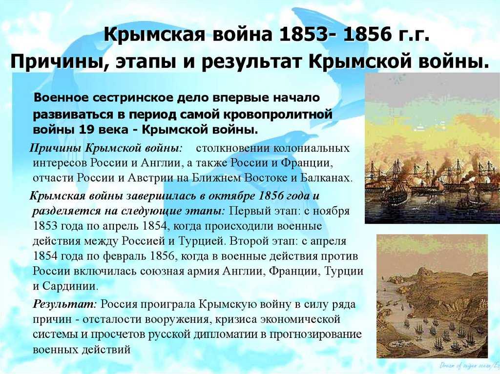 Крымская война 1853-1856