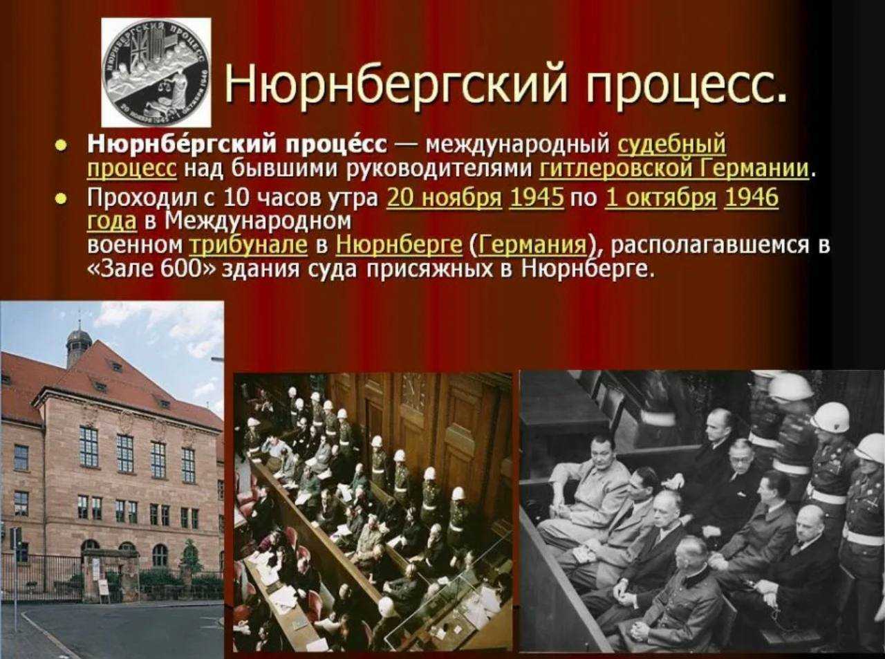 Международный военный трибунал в нюрнберге | энциклопедия холокоста