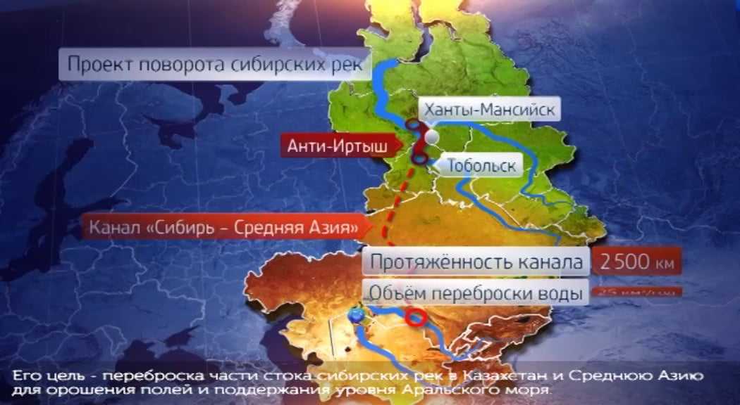 Поворот рек? это цветочки! почему отказались от проекта сибирского моря?