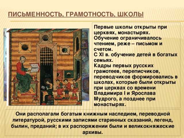 Начальная школа • большая российская энциклопедия - электронная версия