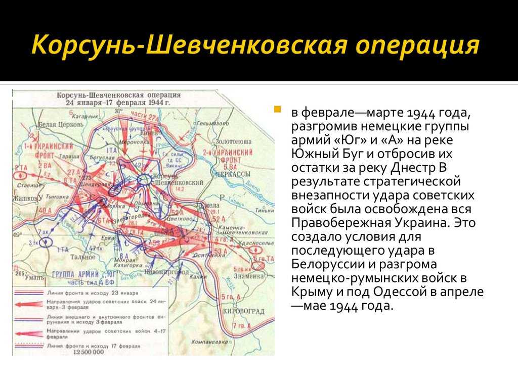Корсунь-шевченковский котел