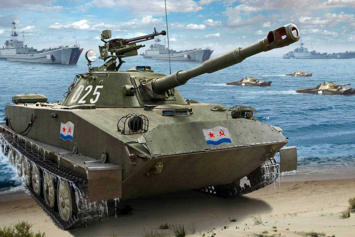 Танк пт-76 ттх. видео. фото. вооружение. скорость