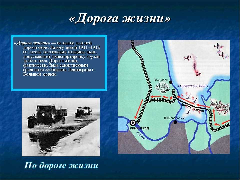 Дорога жизни через ладожское озеро: карта, протяженность, история