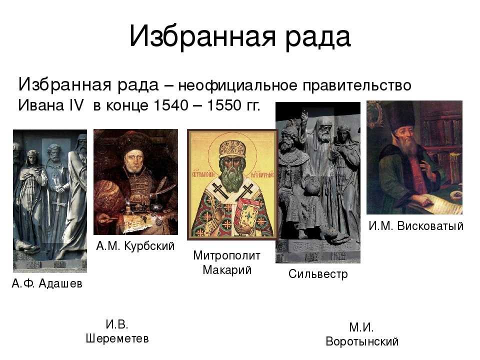 Реформы избранной рады 1549-1560 годов
