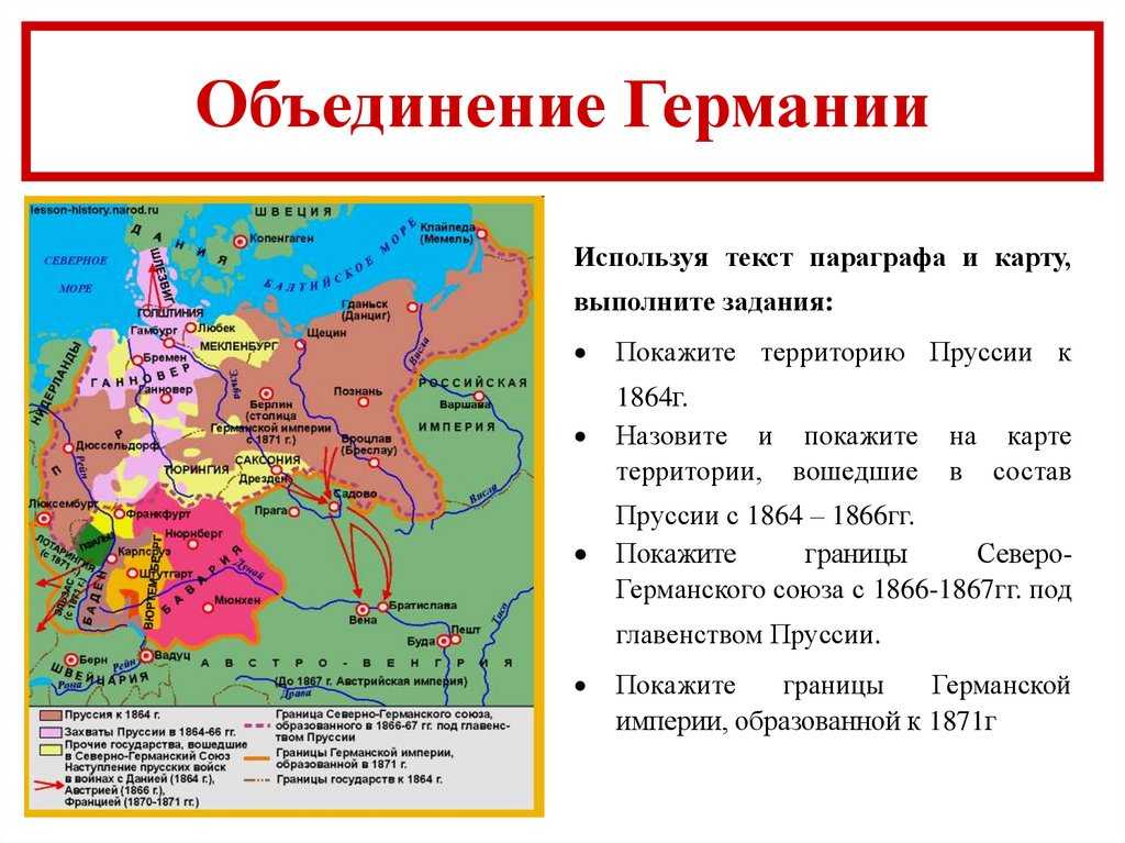 Объединение германии