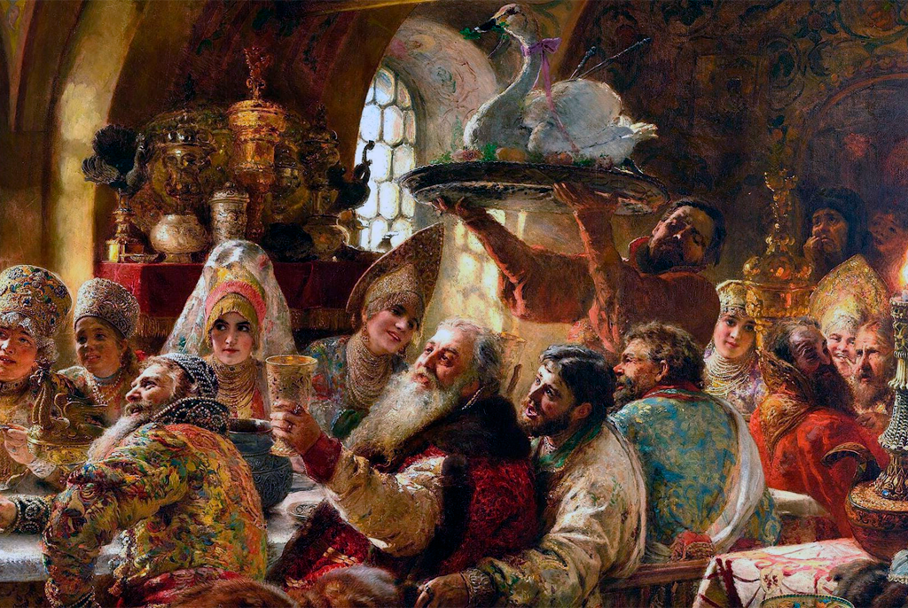 Царские пиры на руси