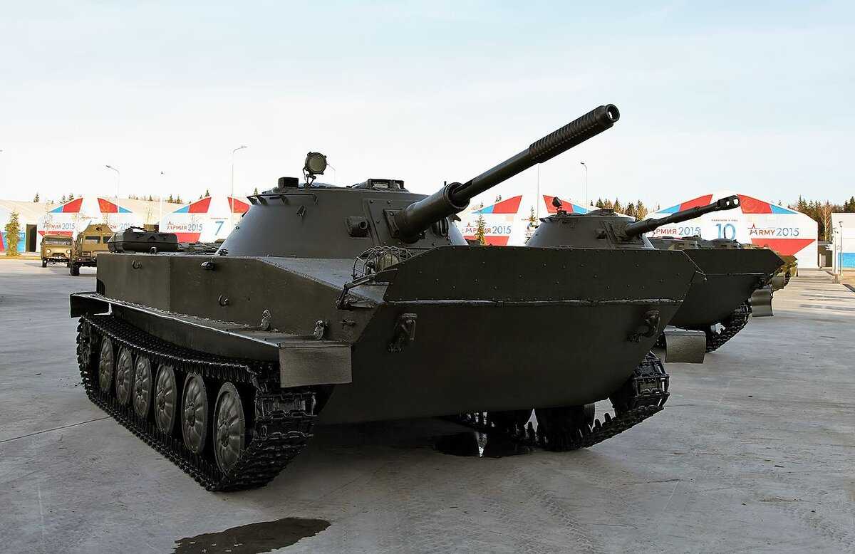 Легкий плавающий танк пт-76б