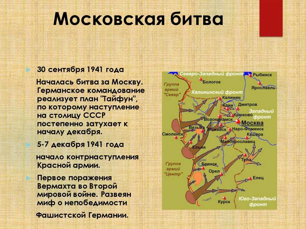 Московская битва: немецкий «тайфун», который выдохся | читать статьи по истории рф для школьников и студентов