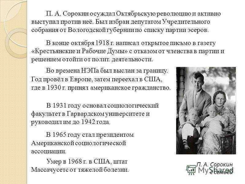 Сорокин п.а.. книги онлайн