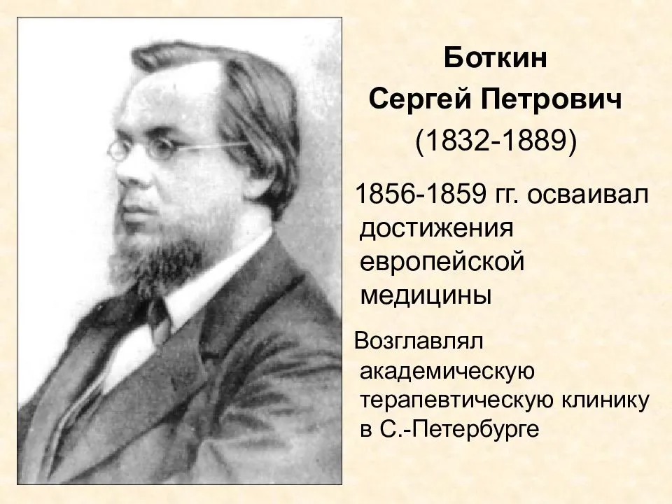 Боткин сергей петрович