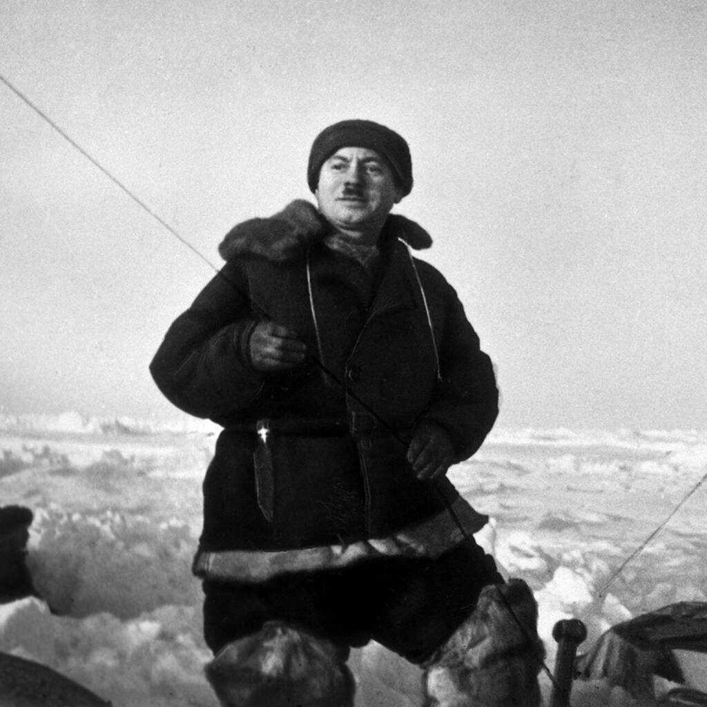 Презентация, доклад на тему и.д.папанин (7 класс)