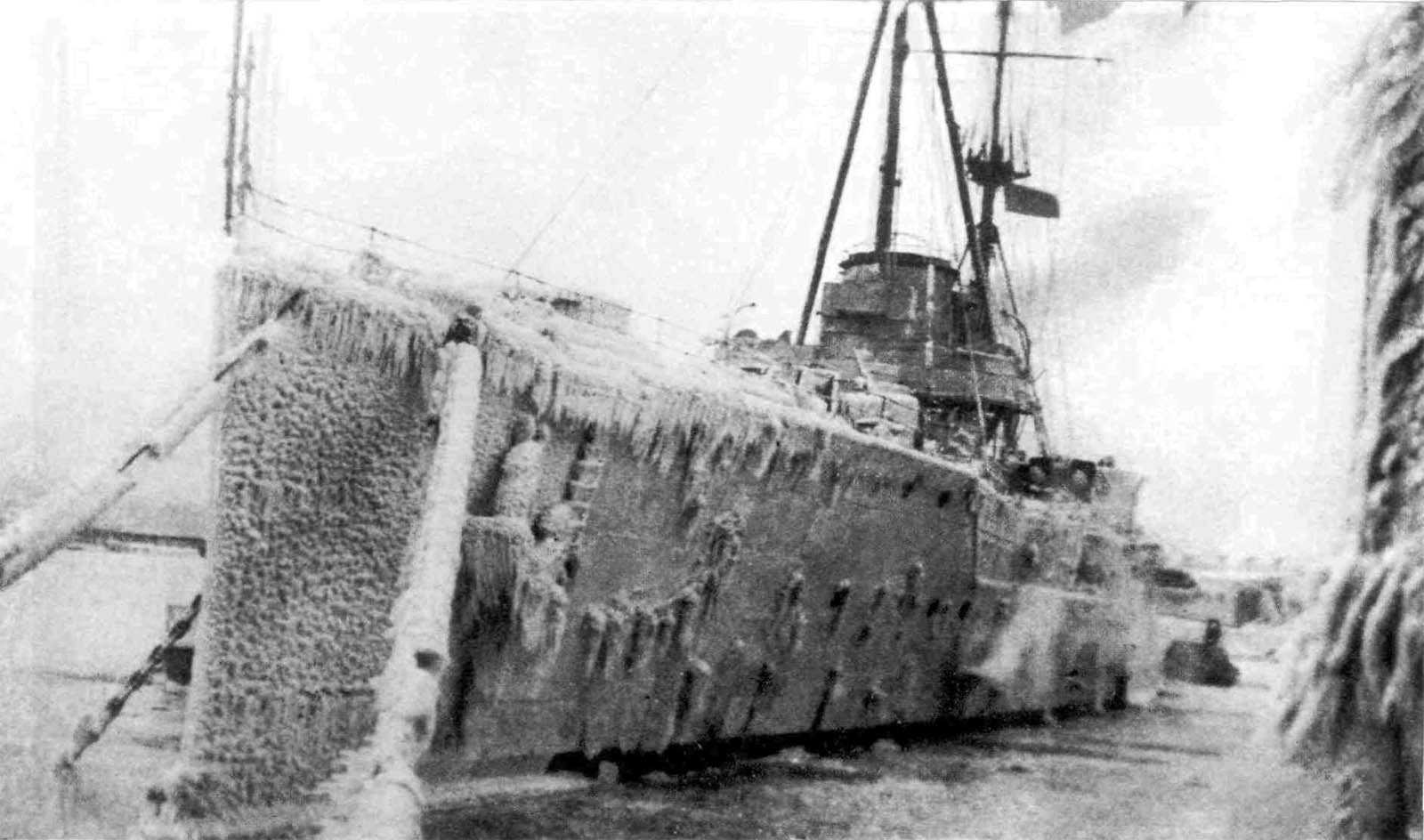 Операция по спасению кораблей балтийского флота в 1918 году