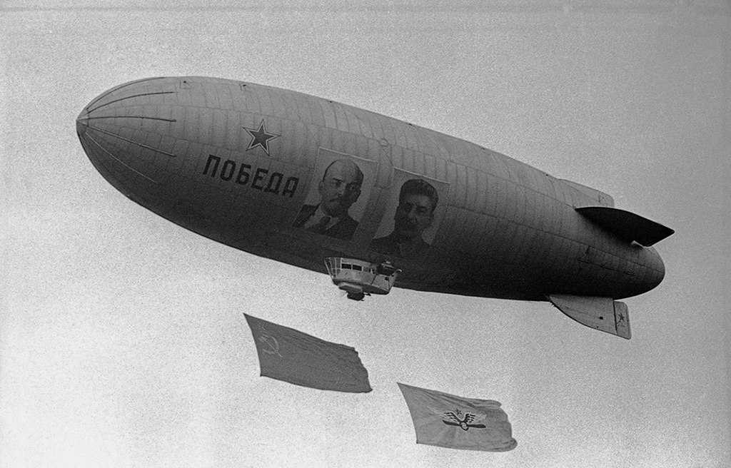 Первое применение дирижаблей для бомбардировки