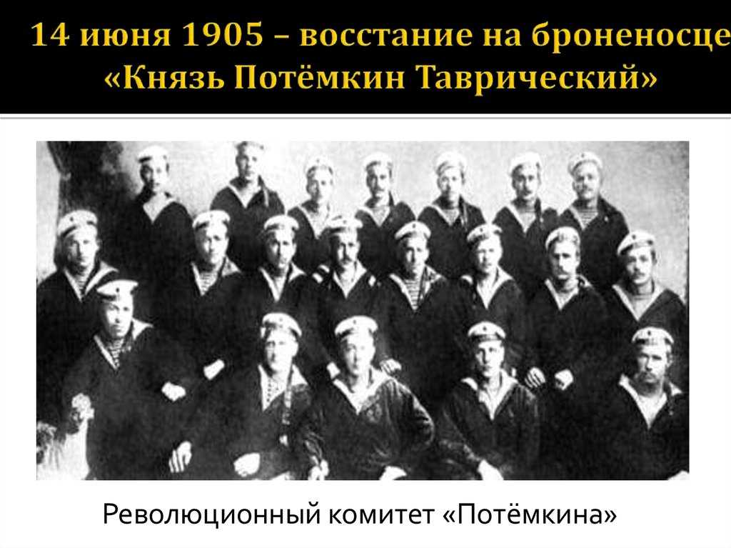 Кто и зачем поднял восстание на броненосце “князь потемкин”?