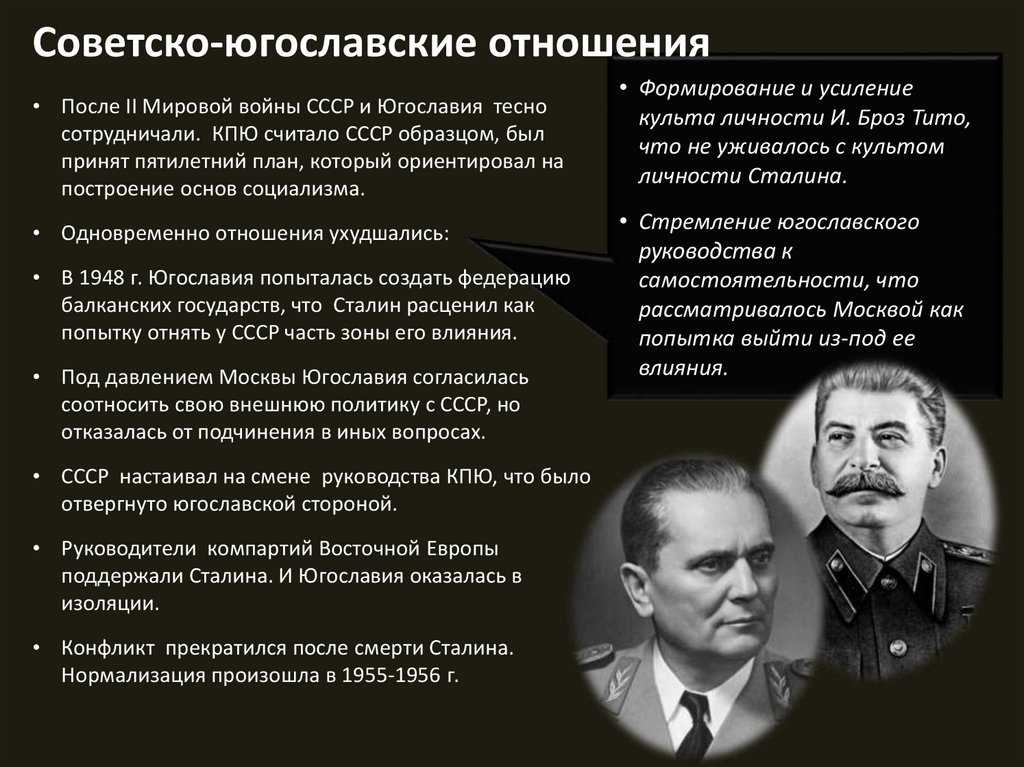 Советско-югославский конфликт