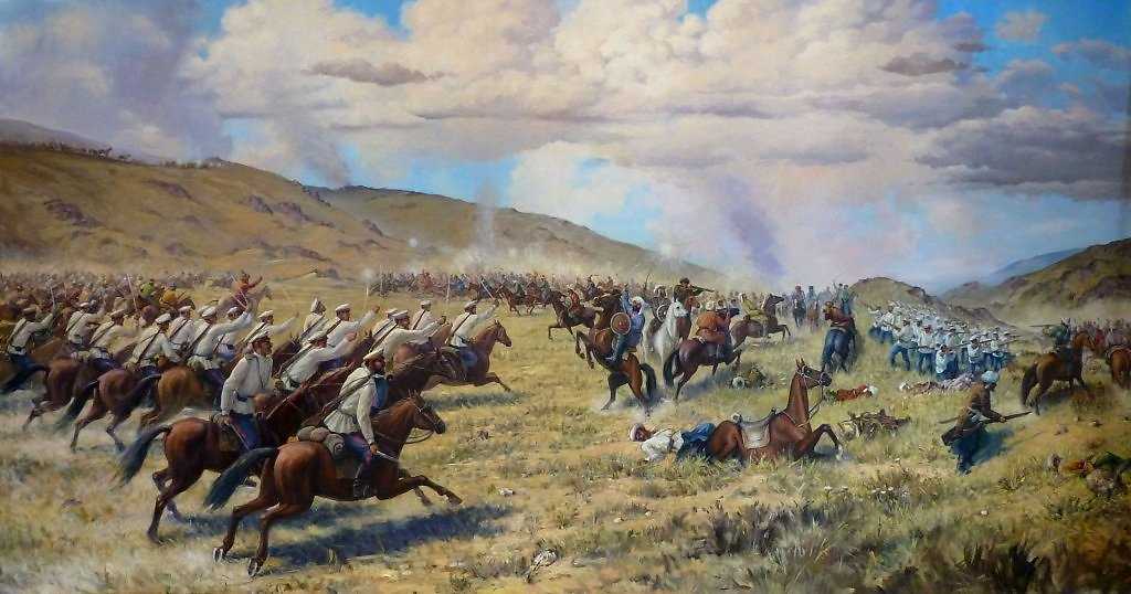 У крепостной стены вошли верещагин. описание картины в