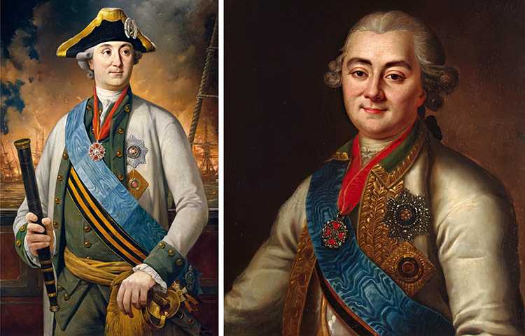 Братья орловы: история династии, положение при екатерине
