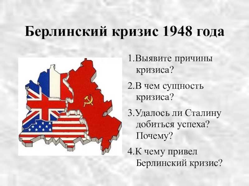 Политика мирного сосуществования: успехи и противоречия