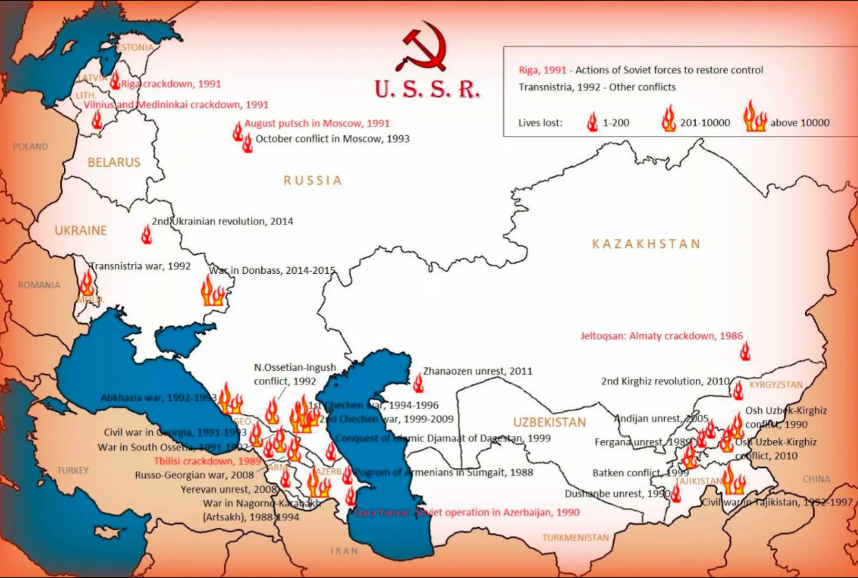 25 самых кровопролитных войн в истории человечества