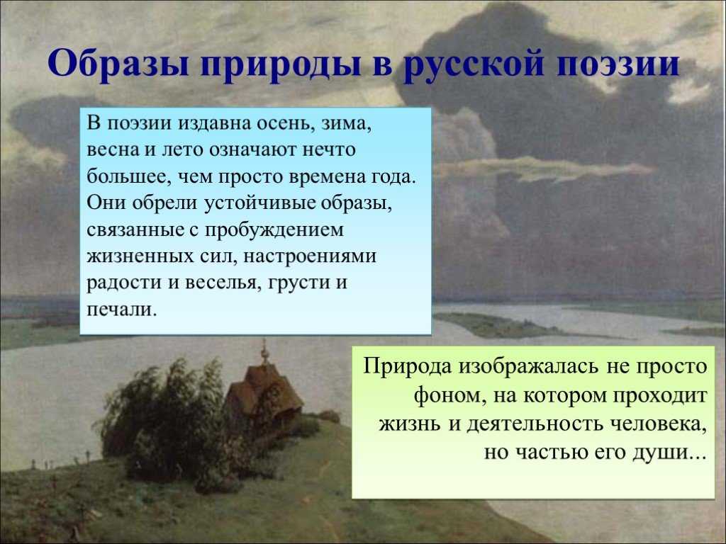 Образ родины в русской поэзии